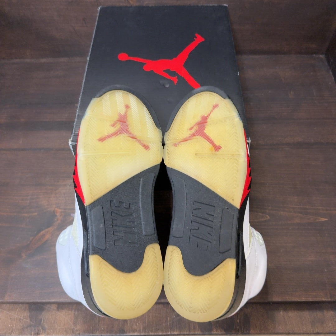 Jordan 5 Retro Fire Red Silver Tongue (2020) - Image 6