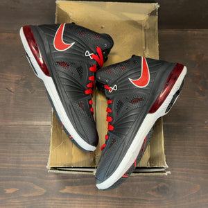 Nike LeBron 8 P.S. 'Black Red White' Size 8.5 (Pre-Owned) - back