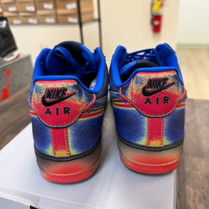 Nike Air Force 1 Low Retro Heat Map Black Racer Blue Size 11.5 (Pre-Owned) - Image 3