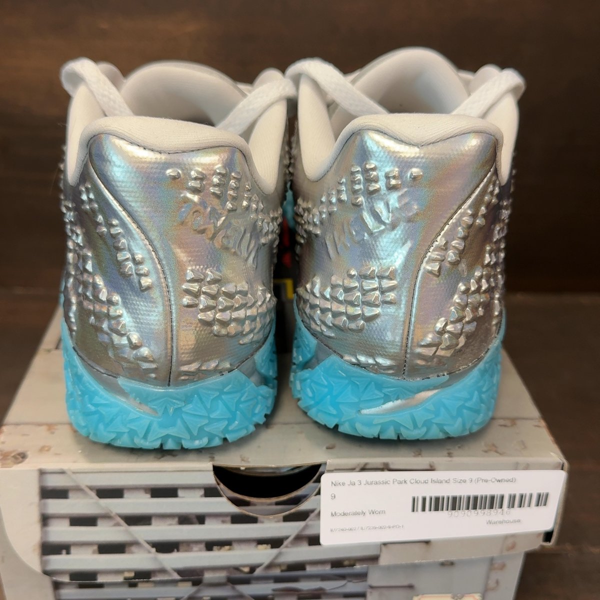 Nike Ja 3 Jurassic Park Cloud Island Size 9 (Pre-Owned) - aux