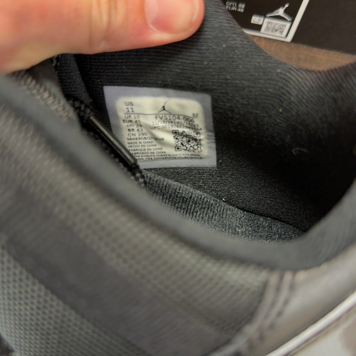 Jordan 11 Retro Low Bred (2025) - Image 7