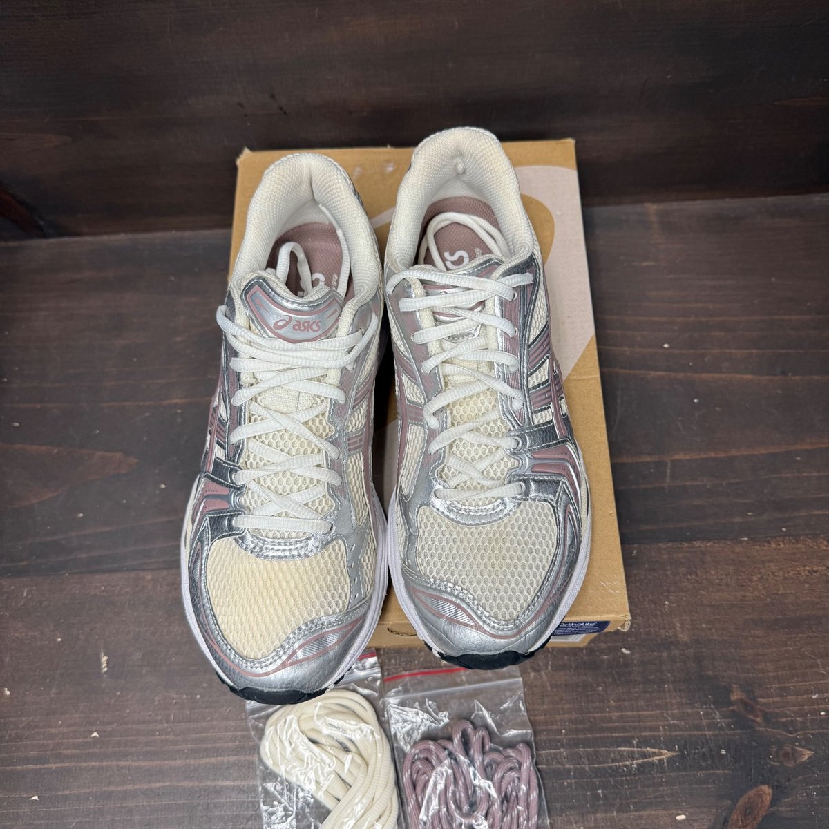ASICS Gel-Kayano 14 Kith Cream Antler Size 7.5 (Pre-Owned) - back