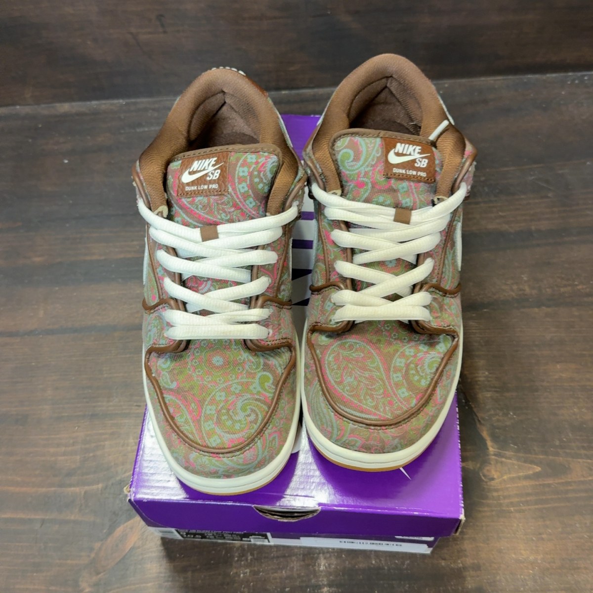 Nike SB Dunk Low Pro Paisley Brown - Image 3