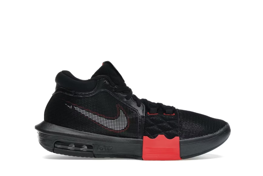 Nike LeBron Witness 8 Black University Red White
