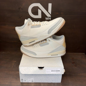 Jordan 3 Retro Craft Ivory Size 14 (Pre-Owned) - front