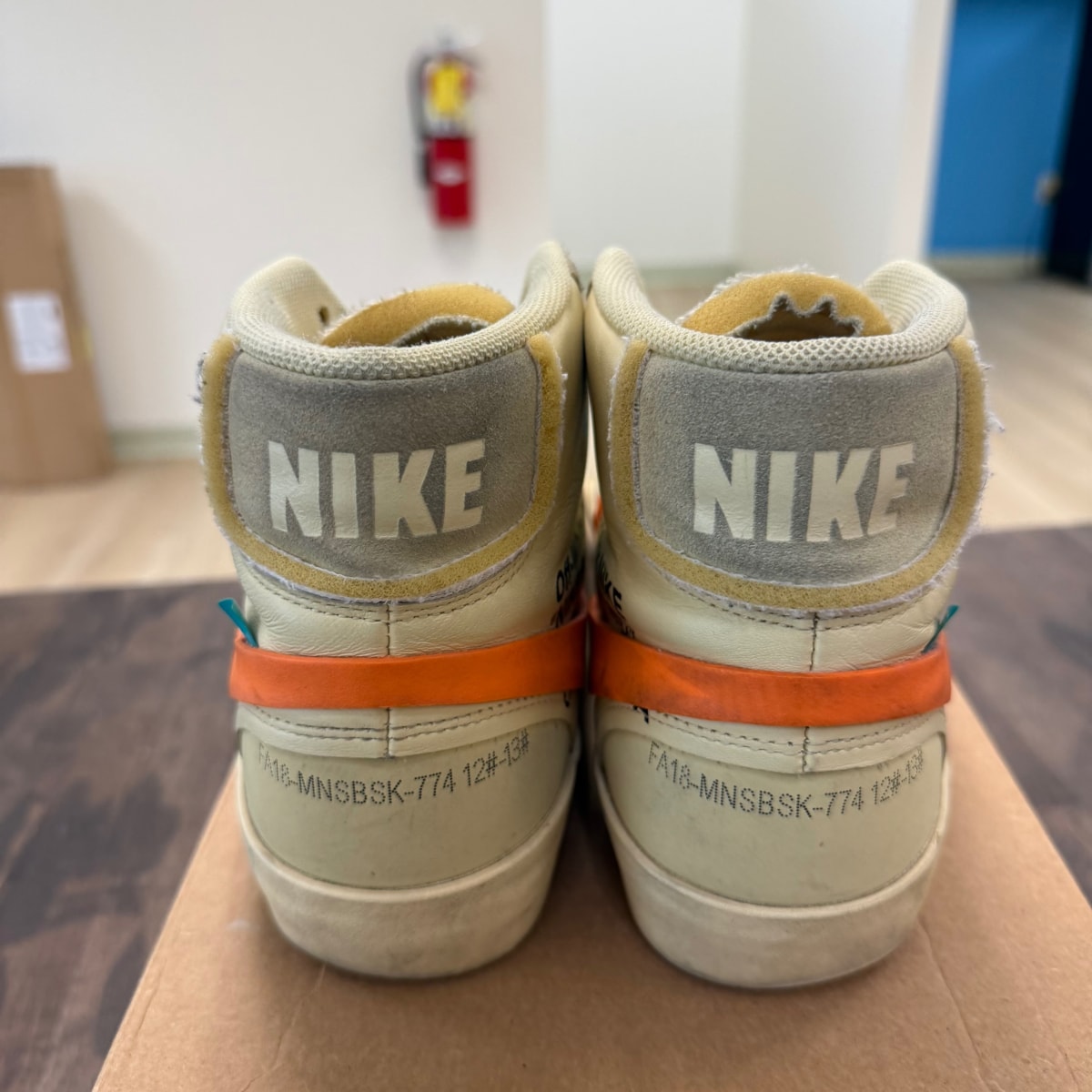 Nike Blazer Mid Off-White All Hallow's Eve Size 12 (Pre-Owned) - Image 3