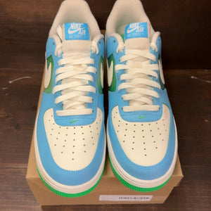 Nike Air Force 1 Low '07 Aquarius Blue Vapor Green Size 10.5 (Pre-Owned) - Image 3