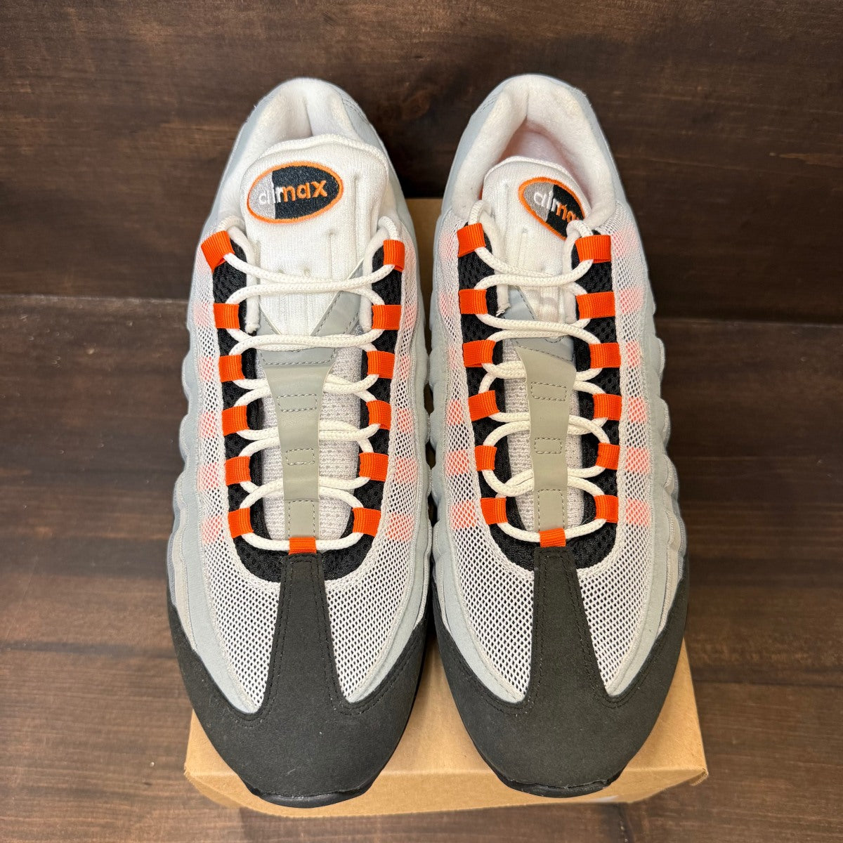 Nike Air Max 95 OG Big Bubble Bright Mandarin (2025) Size 14 (Pre-Owned) - Image 2