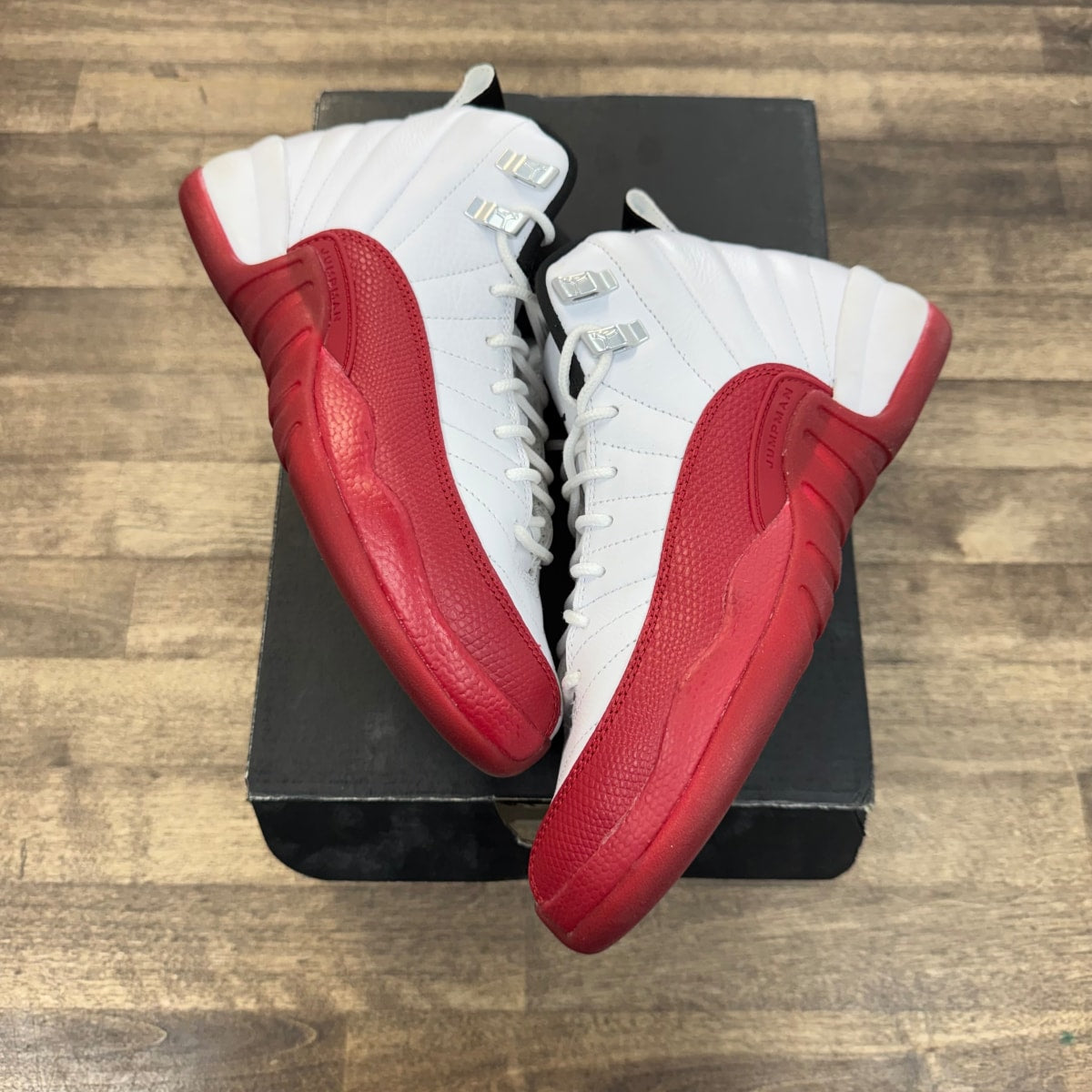 Jordan 12 Retro Cherry (2023) (GS) - Image 1
