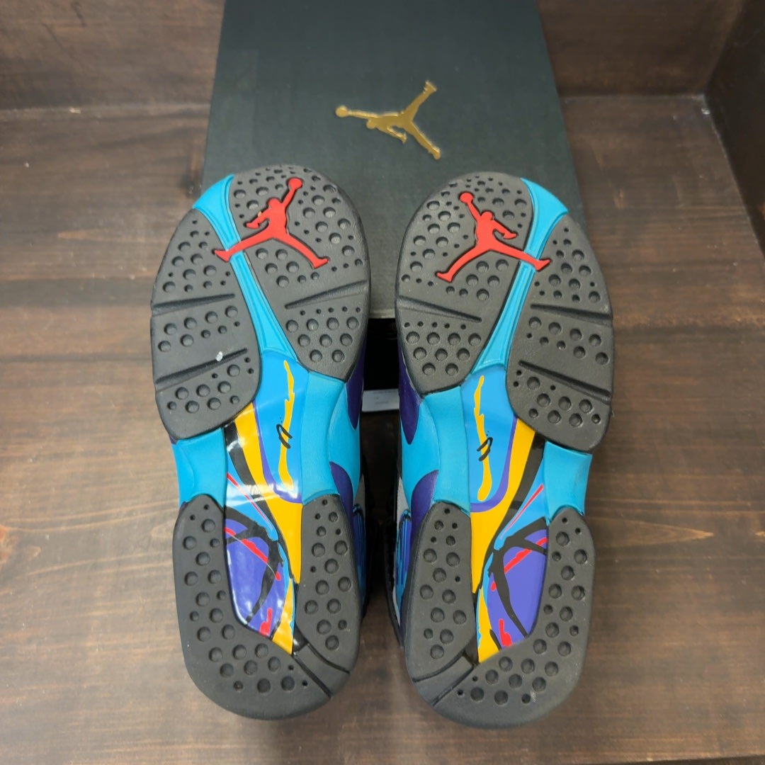 Jordan 8 Retro Aqua (2025) (GS) - Image 7