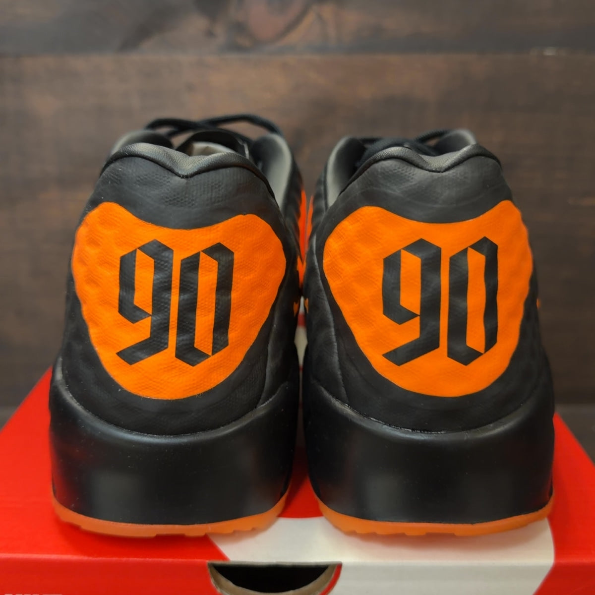 Nike Air Max 90 Bright Citrus Hypervenom Size 11.5 (Pre-Owned)