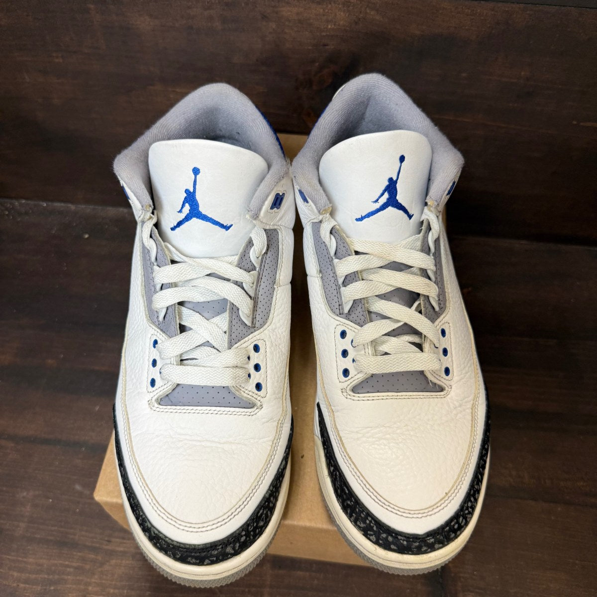 Jordan 3 Retro Racer Blue Size 11.5 (Pre-Owned) - Image 2