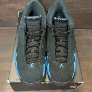 Jordan 14 Retro Black University Blue (2026) Size 11.5 (Pre-Owned) - Image 3