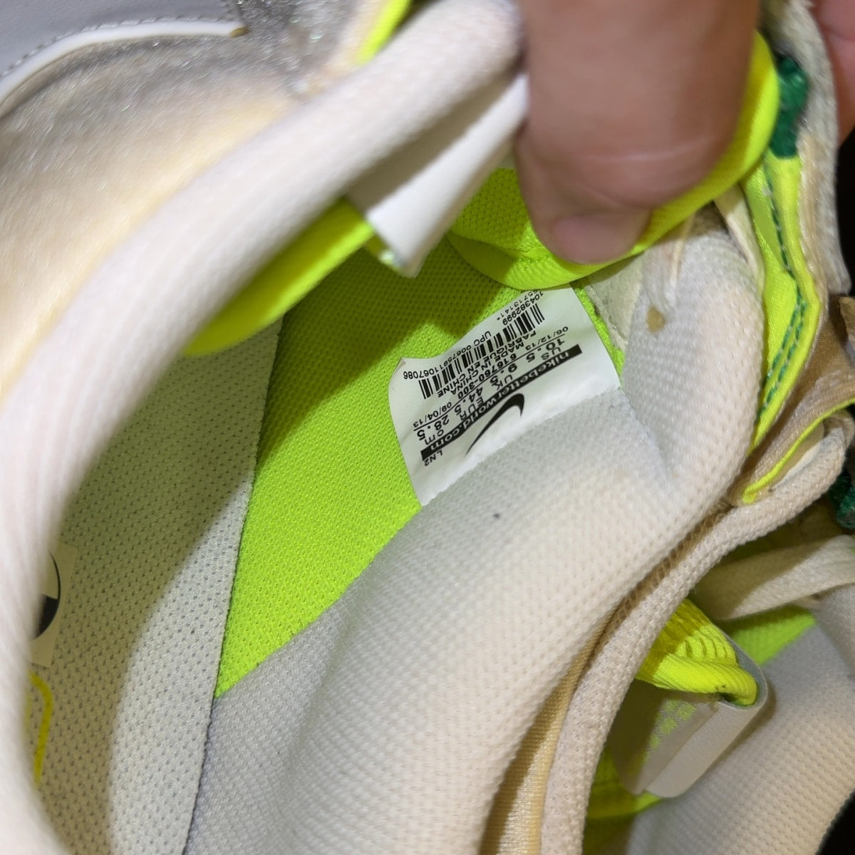 Nike Air Force 1 Low CMFT LW GP SIG'The Glove' Size 10.5 (Pre-Owned) - Image 7