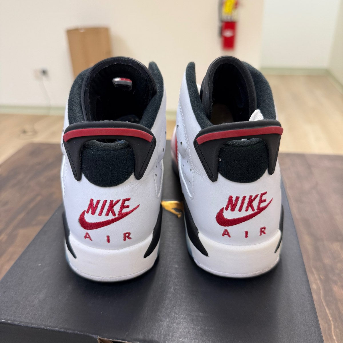 Jordan 6 Retro Carmine (2021) (GS) - Image 3