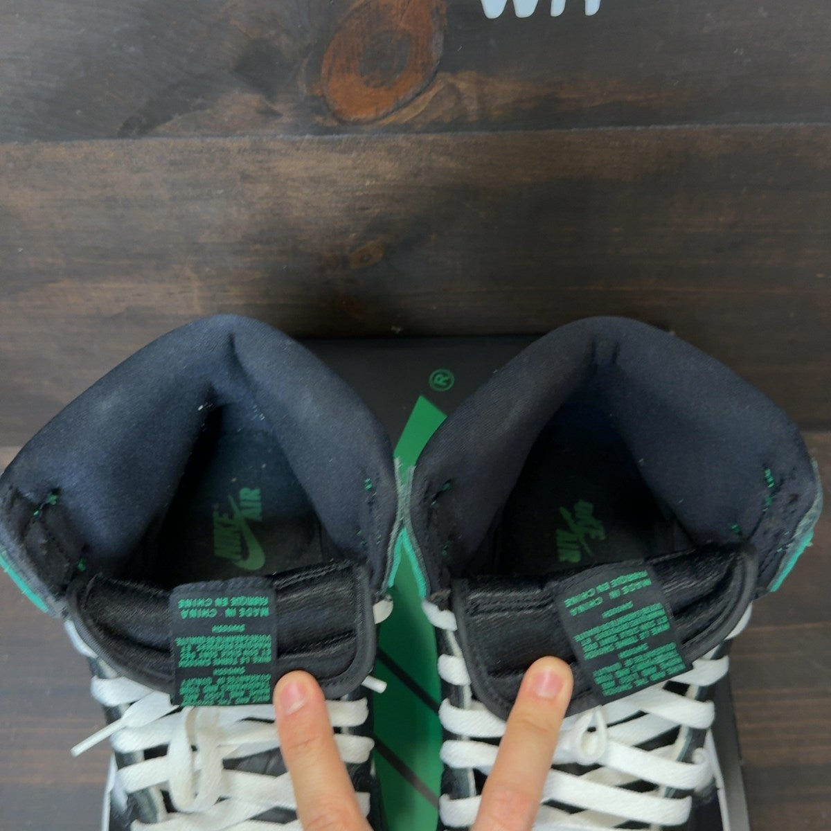 Jordan 1 Retro High OG Lucky Green - Image 4
