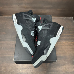 Jordan 4 Retro SE Black Canvas - Image 2