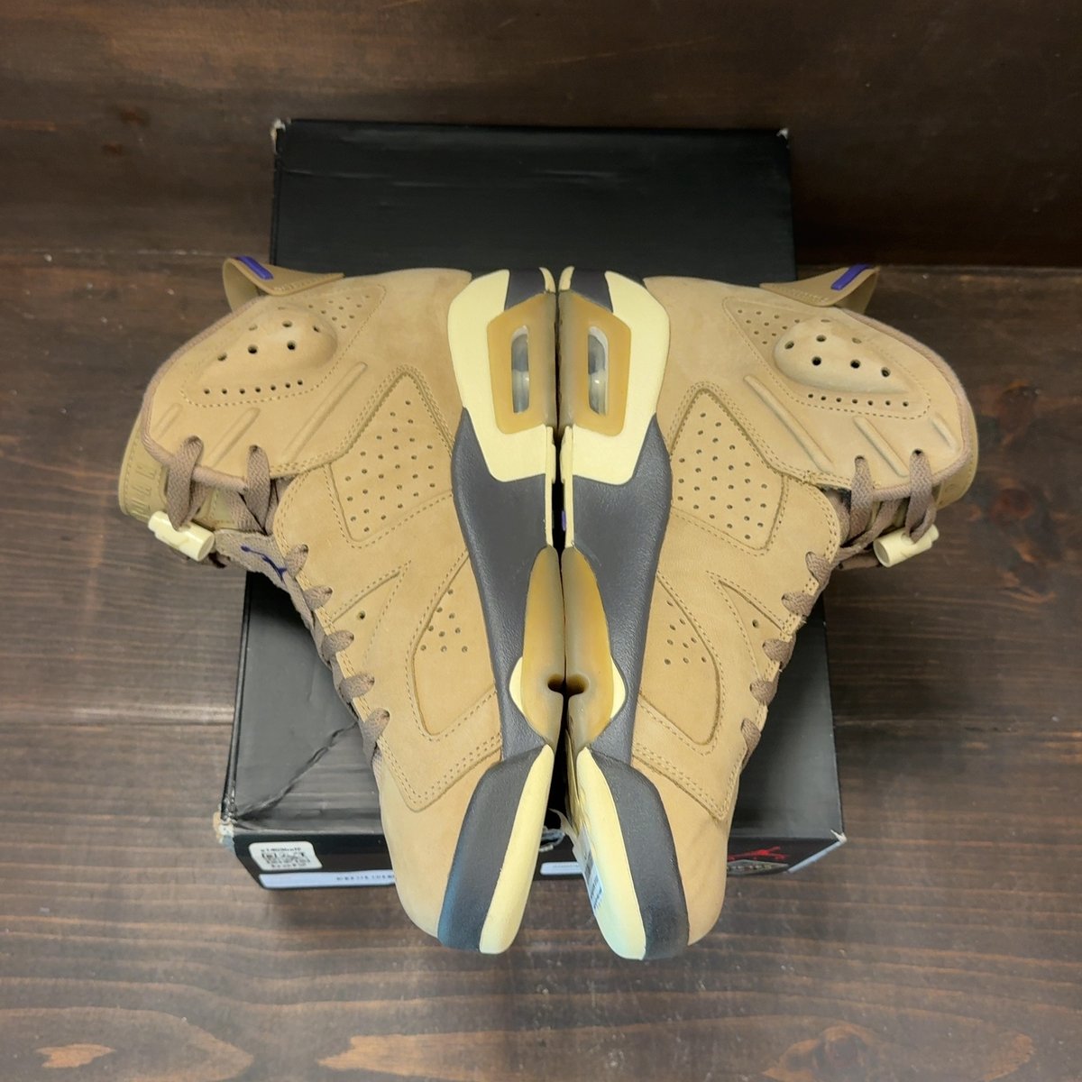 Jordan 6 Retro Gore-Tex Brown Kelp (Women's) Size 10.5W (Pre-Owned) - aux