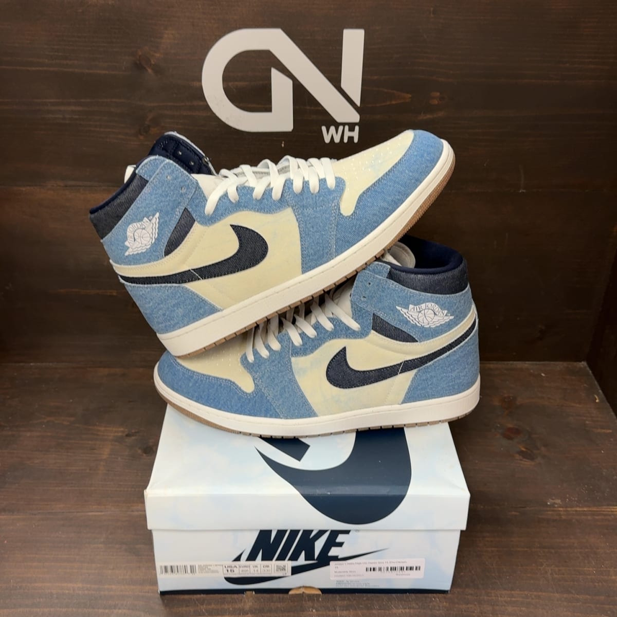 Jordan 1 Retro High OG Denim Size 15 (Pre-Owned) - front