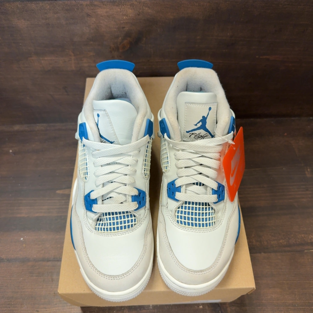 Jordan 4 Retro Military Blue (2024) (GS) Size 6Y (Pre-Owned) - Image 3