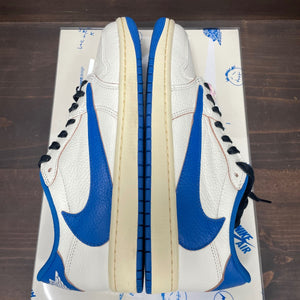 Jordan 1 Retro Low OG SP Fragment x Travis Scott Sail Military Blue - Image 3