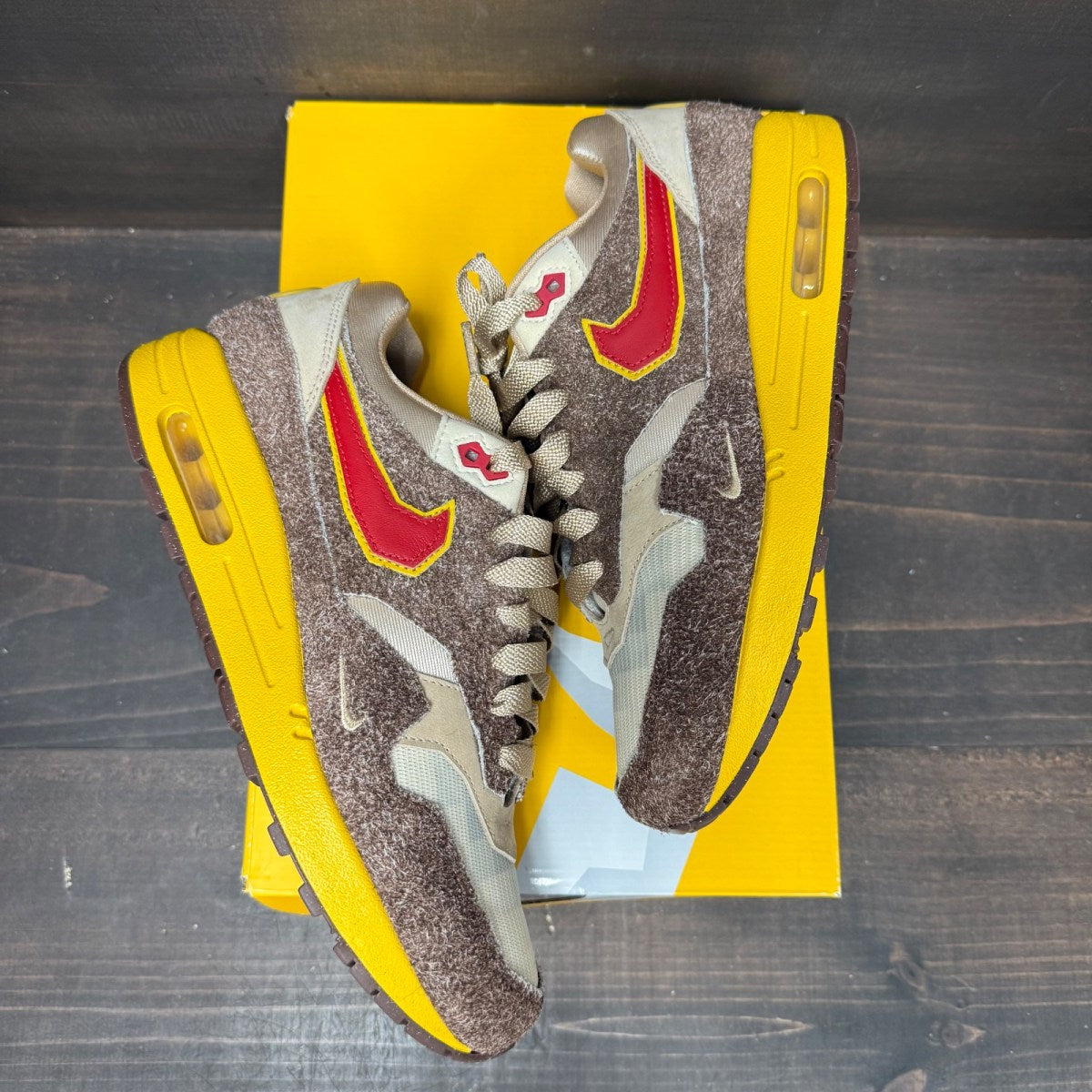 Nike Air Max 1 .SWOOSH Low Poly Big Head Origins Size 8.5 (Pre-Owned)