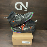 Nike Air Force 1 Mid Off-White Black Size 10 (Pre-Owned) - front