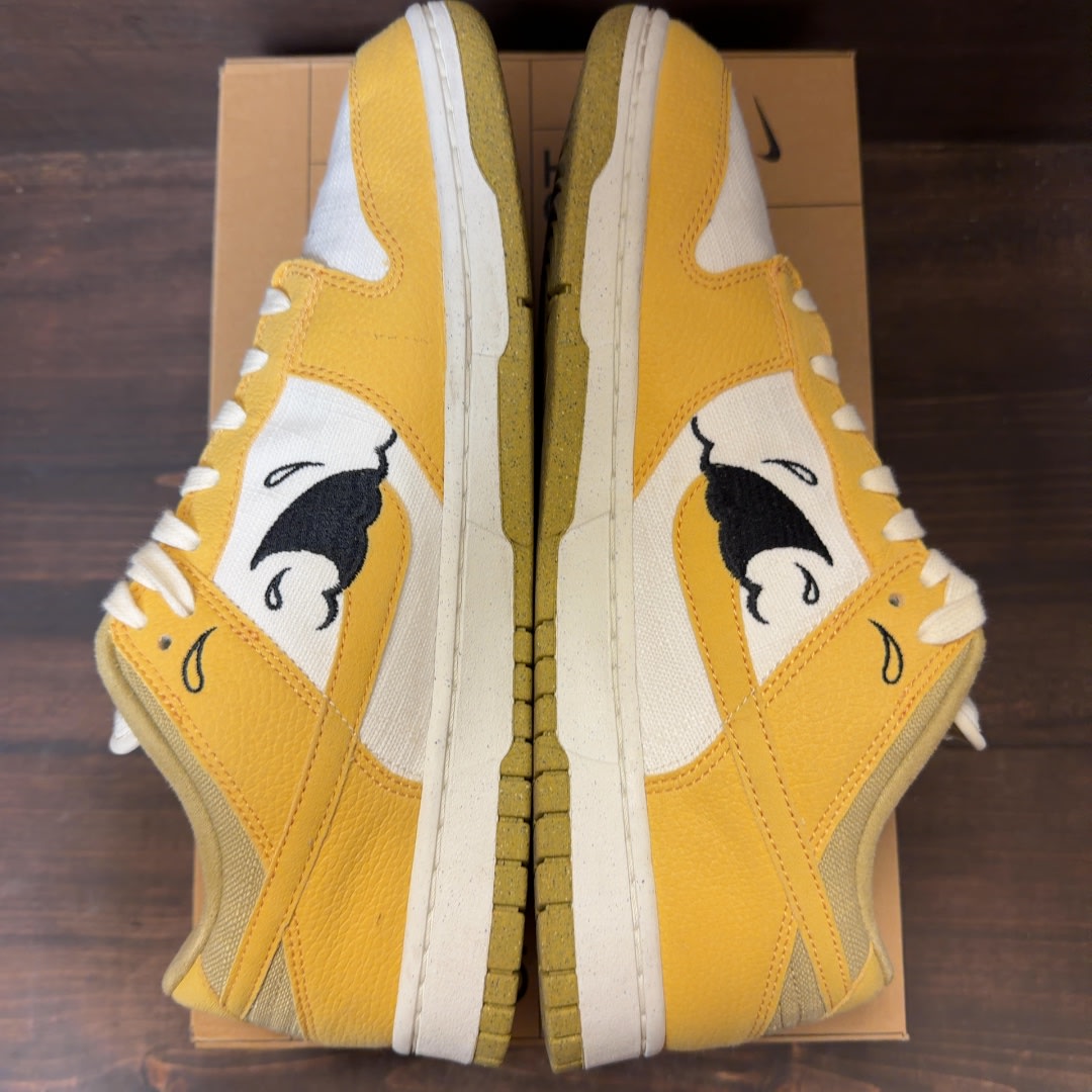 Nike Dunk Low Retro Sun Club Wheat Grass Orange - Image 6