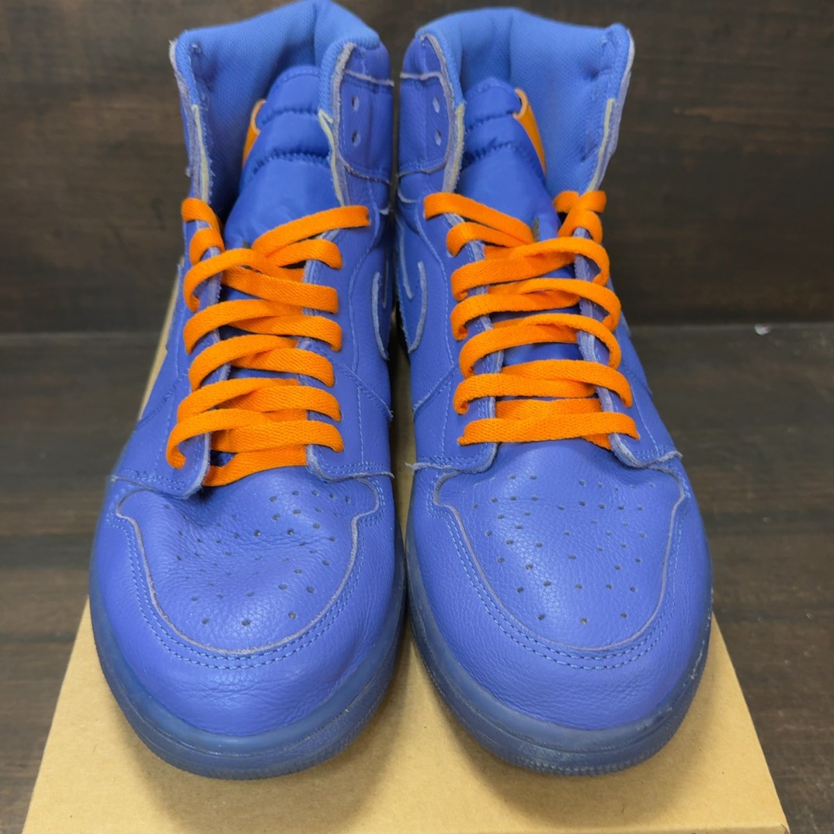 Jordan 1 Retro High Gatorade Rush Violet Size 12 (Pre-Owned) - Image 3