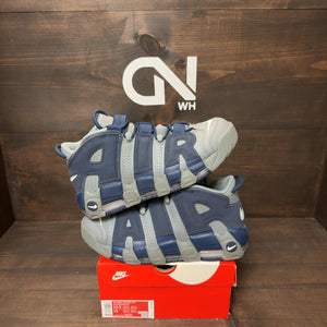 Nike Air More Uptempo Cool Grey Midnight Navy - Image 1