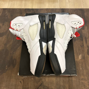 Jordan 5 Retro Fire Red Silver Tongue (2020) - Image 3