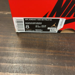 Jordan 1 Mid SE Fearless Blue the Great Size 8 (Pre-Owned) - aux