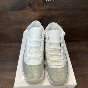 Jordan 11 Retro White Metallic Silver (Women's) - Image 3