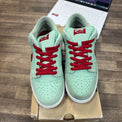 Nike SB Dunk Low Medium Mint Gym Red Size 9 (Pre-Owned) - Image 2