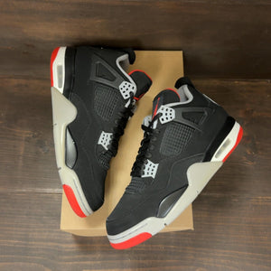 Jordan 4 Retro Bred (2019) Size 11 (Pre-Owned) - Image 2