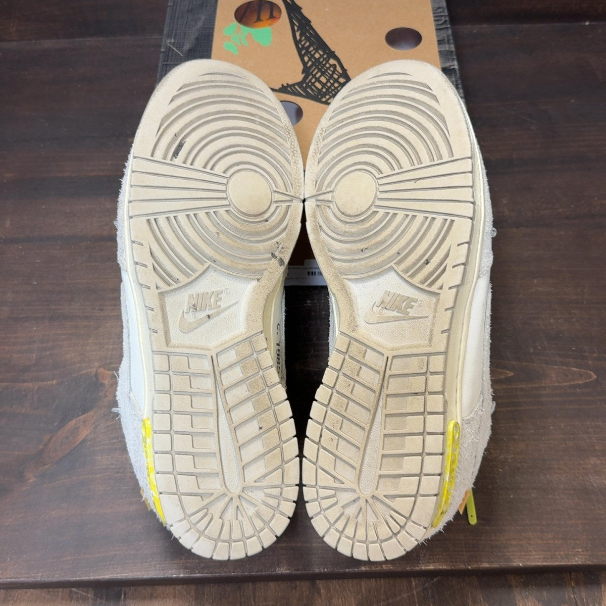Nike Dunk Low Off-White Lot 14 - Image 8