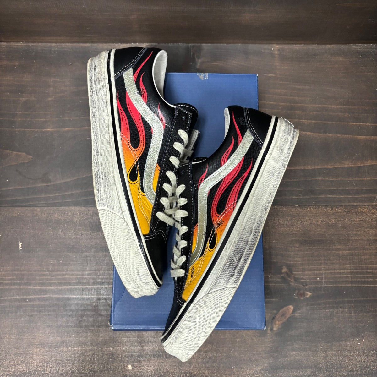 Vans LX Old Skool Archive Flame Black - Image 2