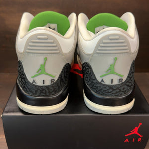 Jordan 3 Retro Chlorophyll Size 8.5 (Pre-Owned) - aux