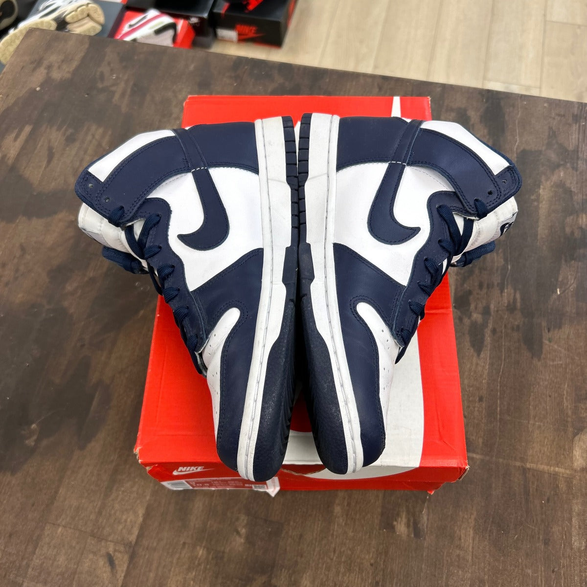 Nike Dunk High Championship Navy - Image 3