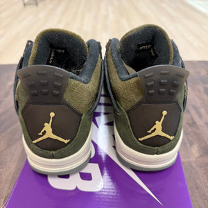 Jordan 4 Retro SE Craft Medium Olive Size 9.5 (Pre-Owned) - Image 4