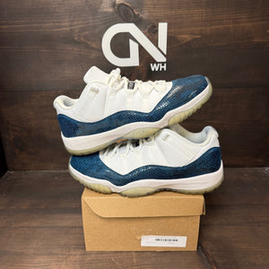 Jordan 11 Retro Low Snake Navy (2019) Size 11 (Pre-Owned) - Image 1