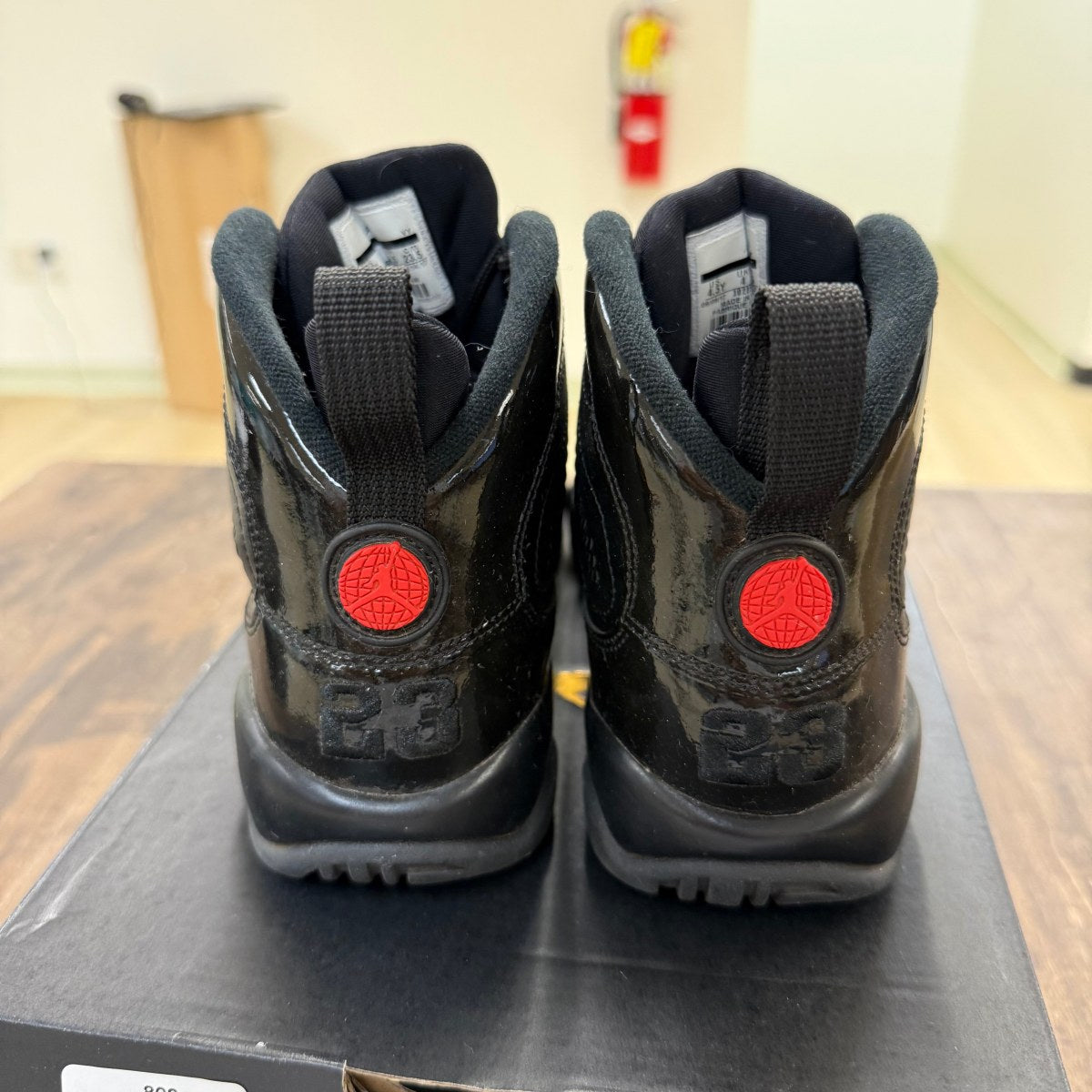 Jordan 9 Retro Bred Patent (GS) - Image 3