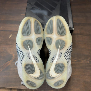 Wolf Grey Suede Nike Lil Posite One Premium Size 5Y (Pre-Owned) - Image 7