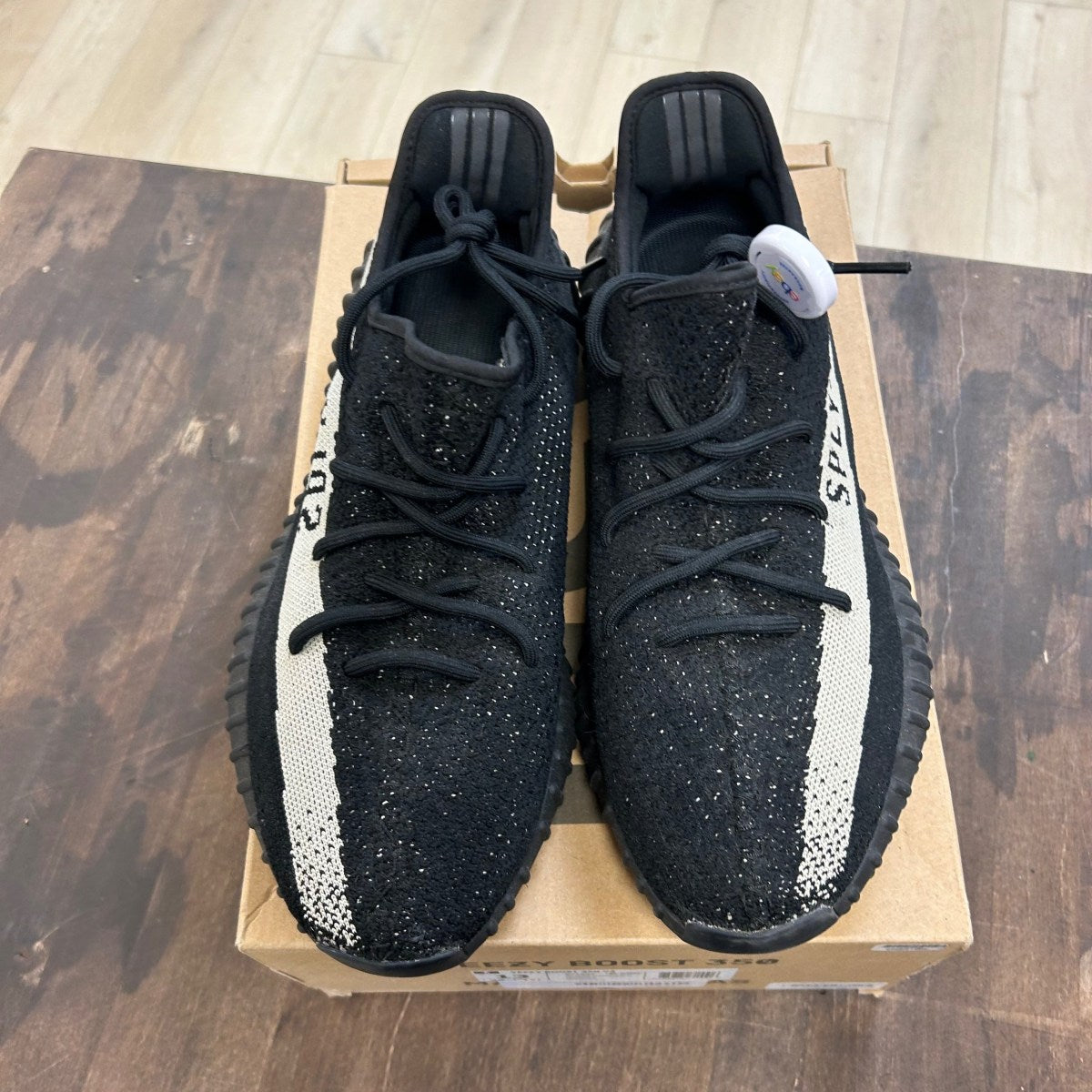adidas Yeezy Boost 350 V2 Core Black White - Image 2
