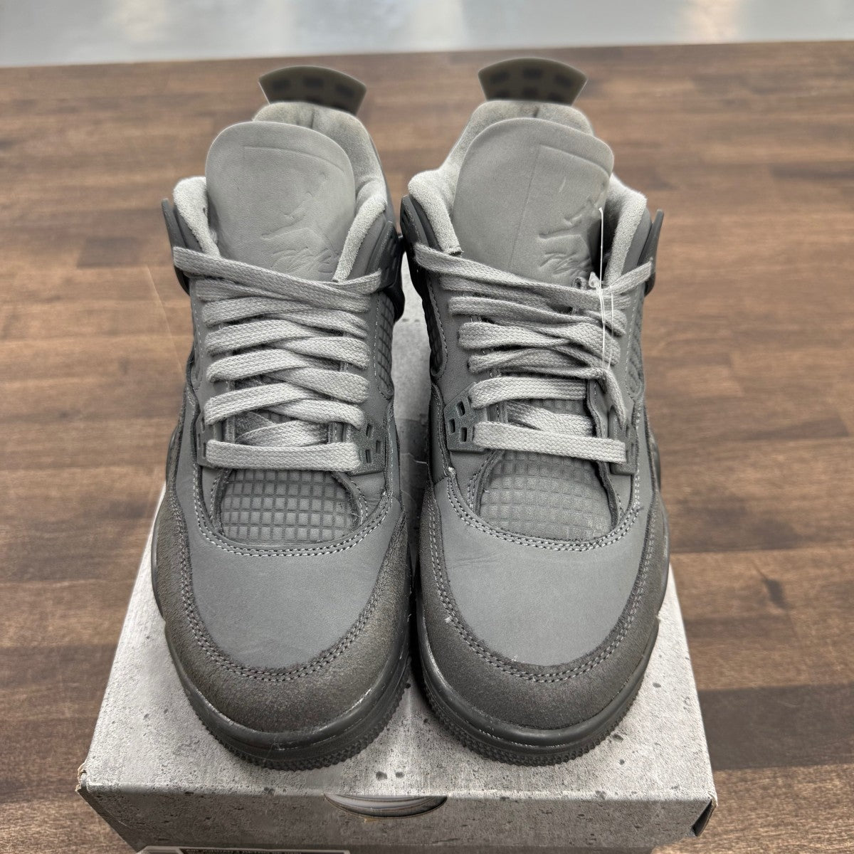 Jordan 4 Retro SE Paris Olympics Wet Cement (GS) - Image 3