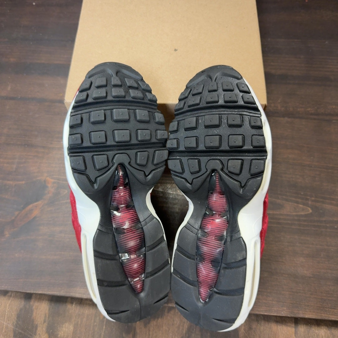 Nike Air Max 95 LX Red Crush (Women's) Size 7W (Pre-Owned) - Image 7