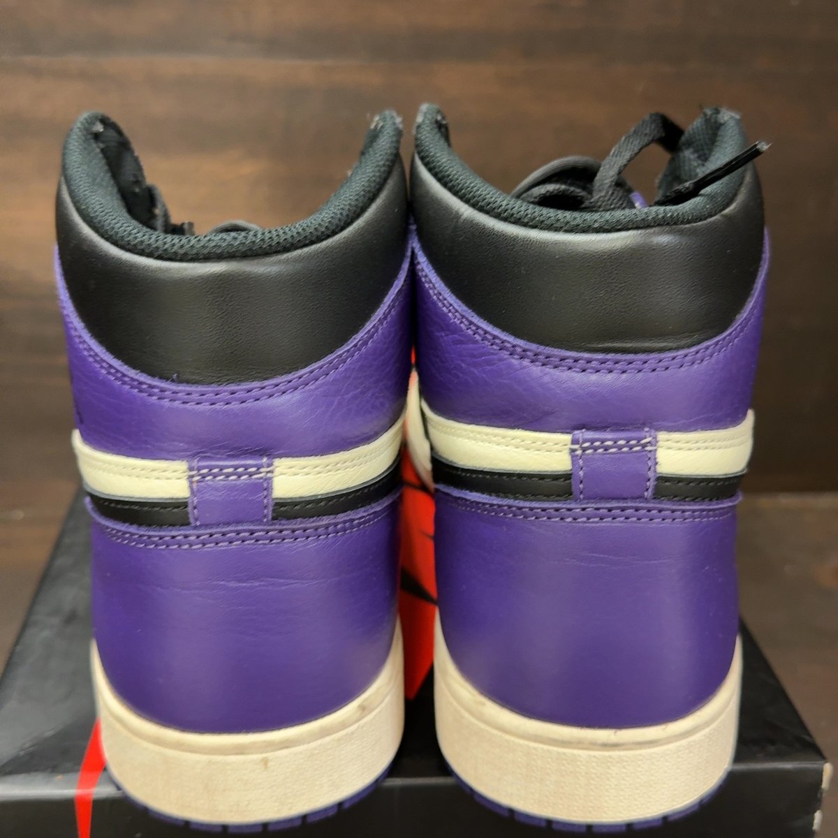 Jordan 1 Retro High Court Purple Size 12 (Pre-Owned) - aux