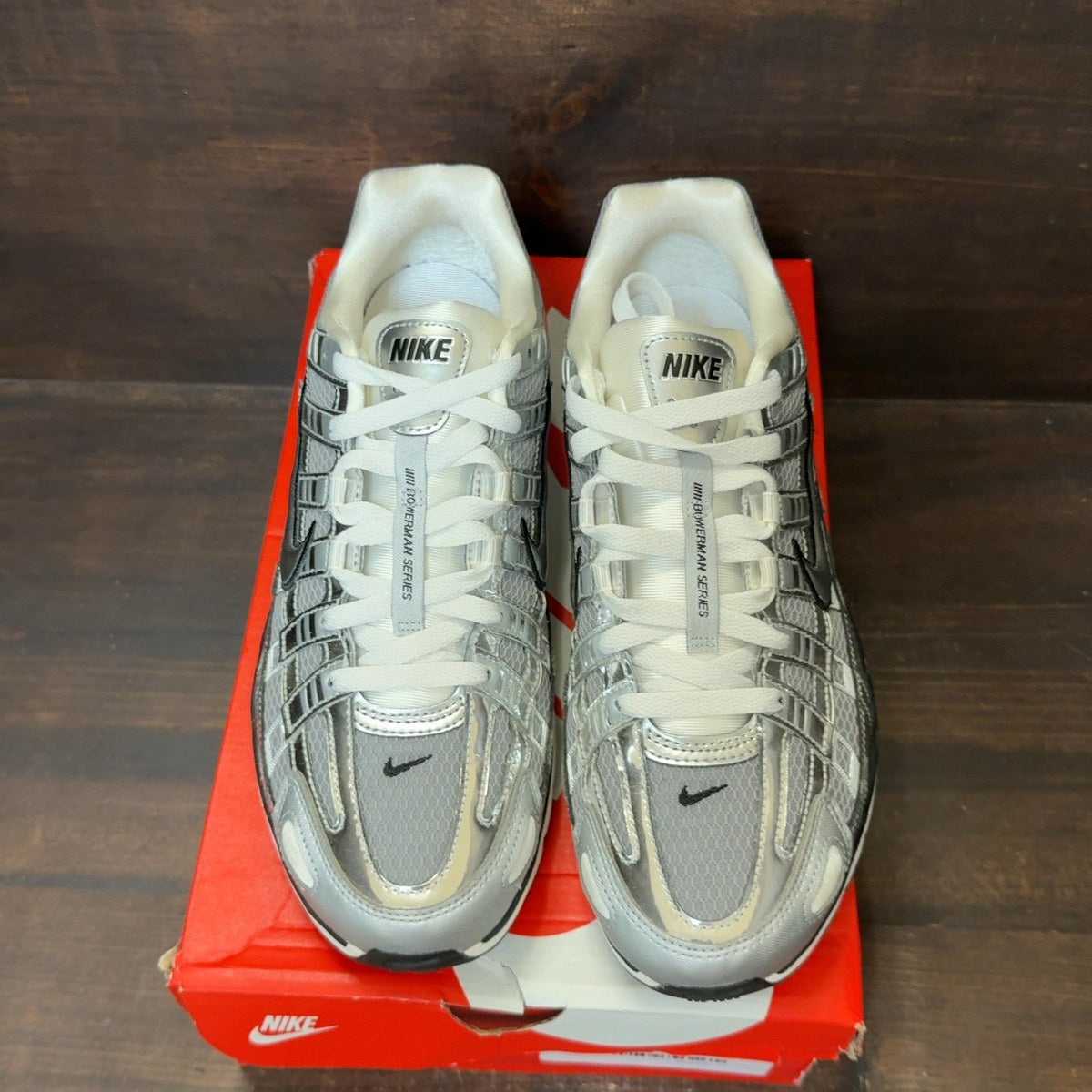 Nike P-6000 Metallic Silver - Image 3