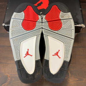 Jordan 4 Retro Black Canvas (GS) - Image 6