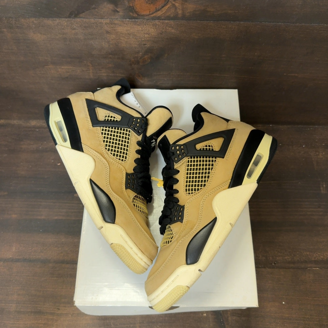 Jordan 4 Retro Fossil (Women's) - Image 2